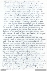 Pàgina del manuscrit del retorn per Hendaia.
