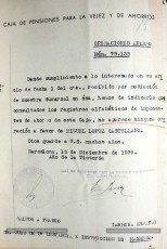 Miguel López Castellano. Expedient 273/1939