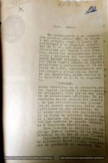 22/07/1940. Informe de la Guardia Civil de Manresa