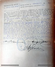 29/5/1941. Declaració d’Enric Soler Batlle, catedràtic de farmàcia 